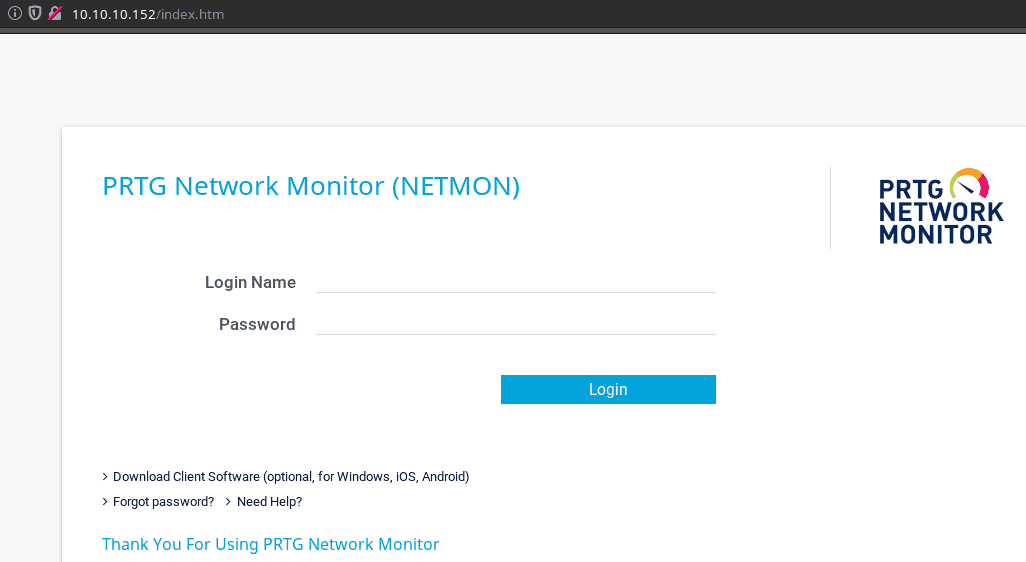 Figure 4 showing Hack The Box - NetMon WriteUp written by thewhiteh4t
