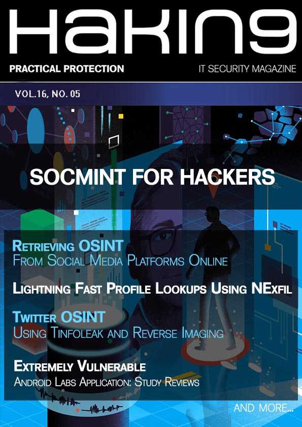 Hakin9 - Lightning Fast Profile Lookups using NExfil
