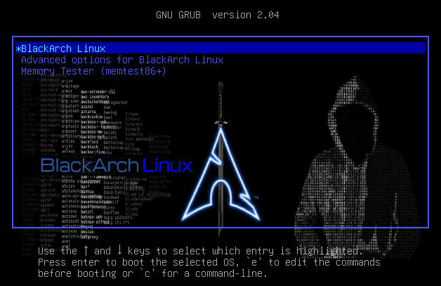 Figure 30 showing How to Install BlackArch Linux in VMWare Workstation 15 written by thewhiteh4t