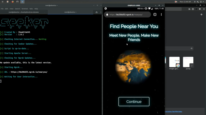 Video link for Seeker - Find Geolocation with High Accuracy