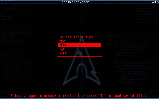 Figure 19 showing How to Install BlackArch Linux in VMWare Workstation 15 written by thewhiteh4t