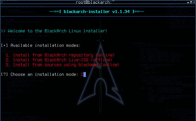 Figure 13 showing How to Install BlackArch Linux in VMWare Workstation 15 written by thewhiteh4t