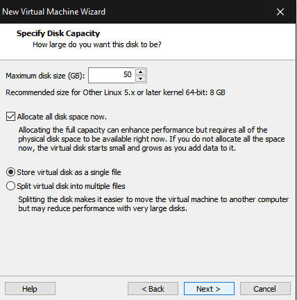Figure 9 showing How to Install BlackArch Linux in VMWare Workstation 15 written by thewhiteh4t