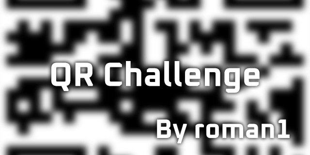 QR Challenge Write Up